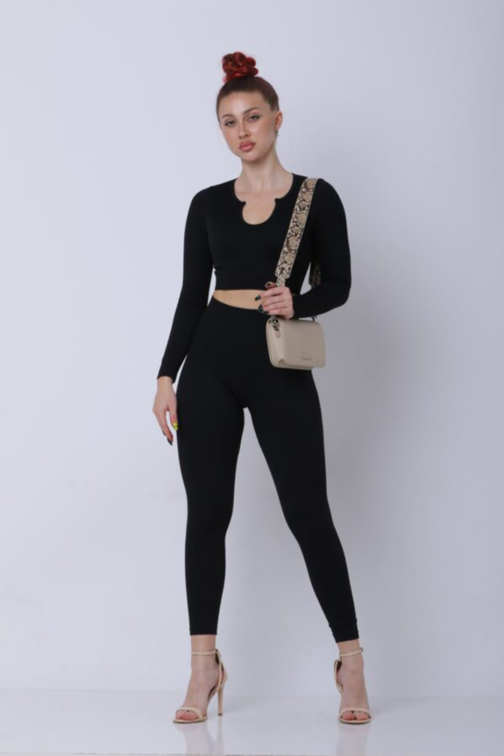 Samless Women 3pcs Yoga Sets Fitness Sport Suit Long Sleeve Zipper with  Sport Bra & Leggings Pants Nude Cream