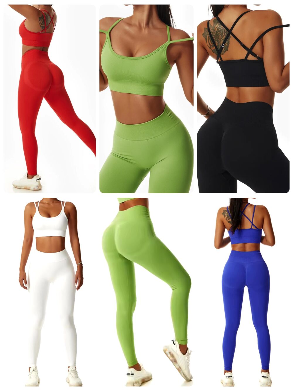 New Activewear Leggings, Sport Bra Sets